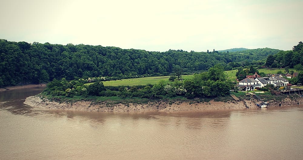 View from the Chepstow castle