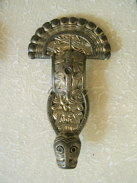 Animal decorated fibula from Bavaria