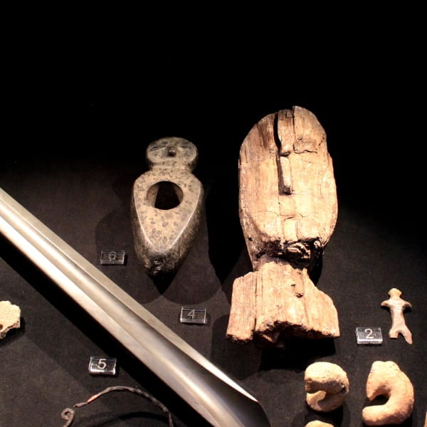 Stone age human image objects