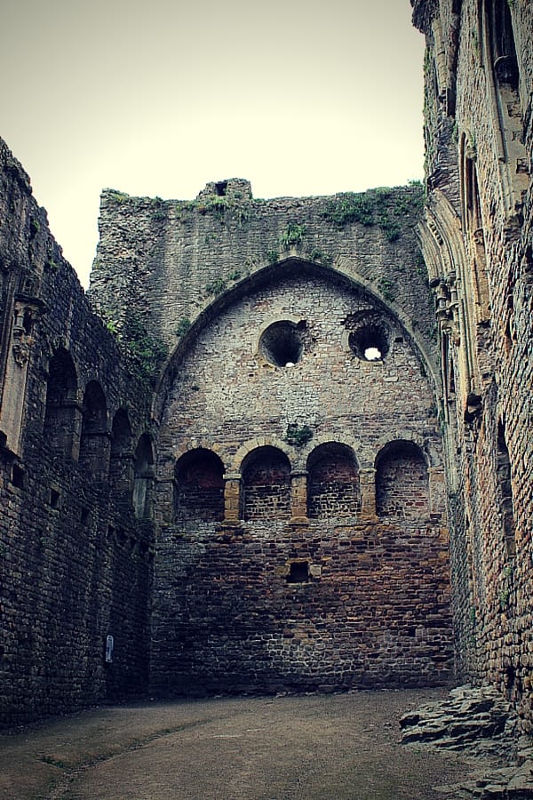 Oldest part of the Chepstow castle