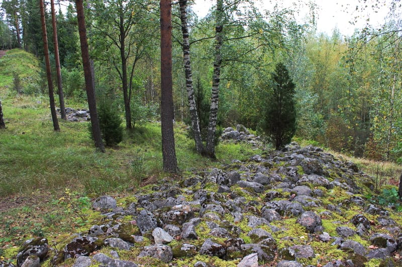 Rapolan muinaislinnan vallitusta